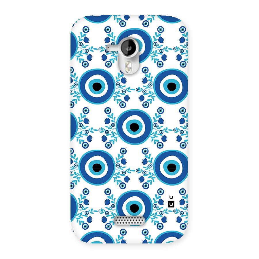 Floral Evil Eyes Back Case for Canvas HD A116