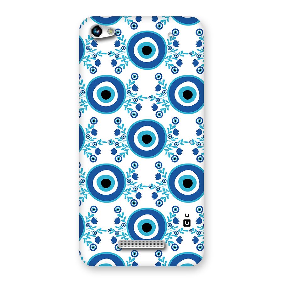 Floral Evil Eyes Back Case for Canvas Hue 2 A316