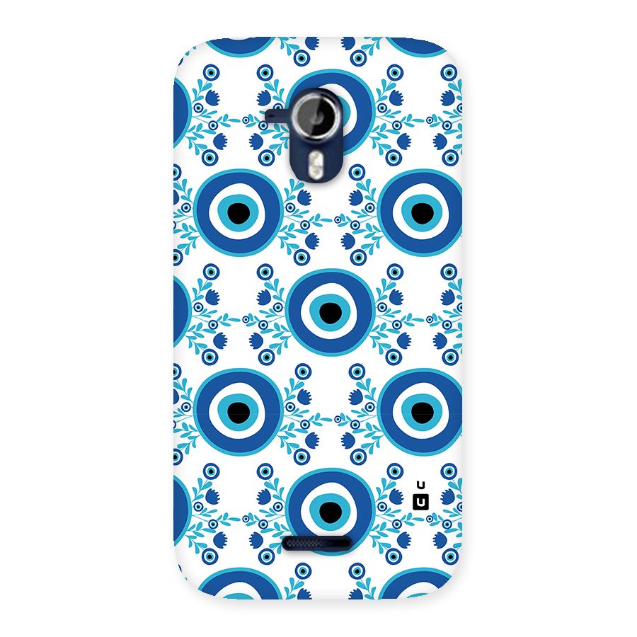 Floral Evil Eyes Back Case for Canvas Magnus A117