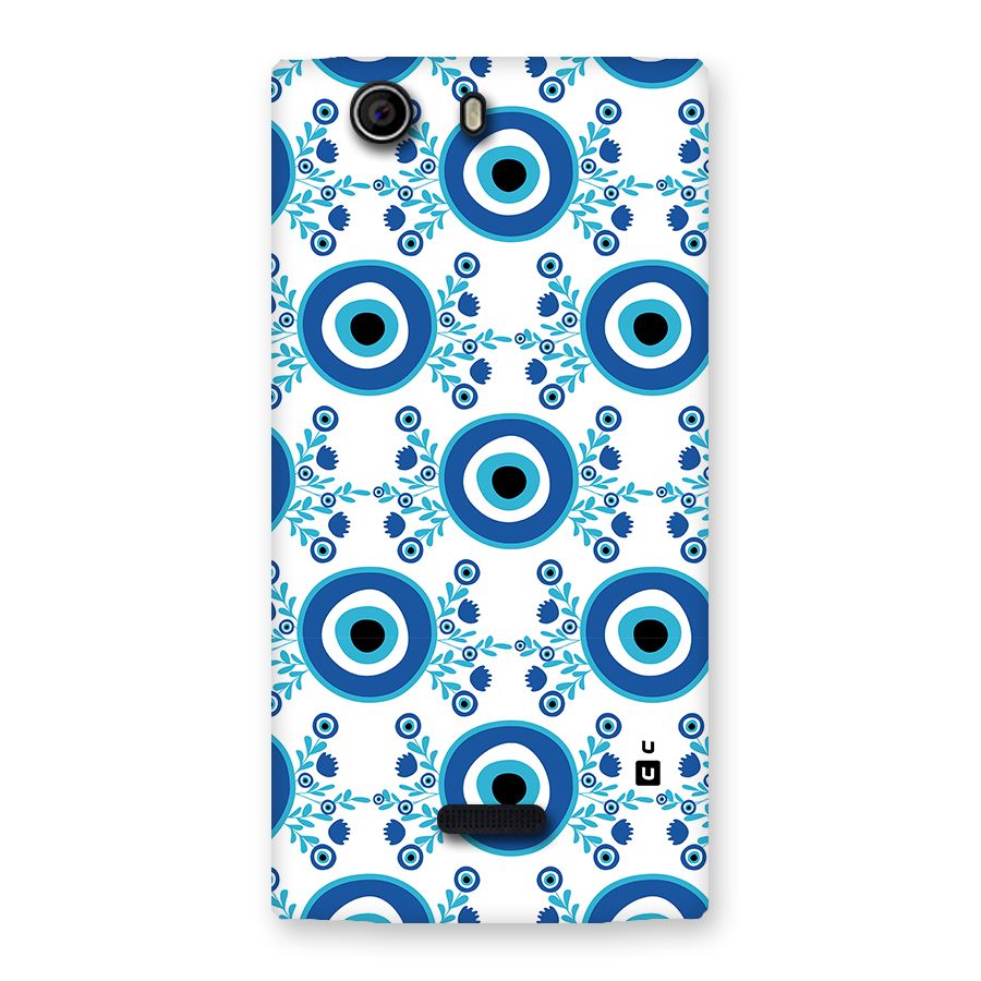 Floral Evil Eyes Back Case for Canvas Nitro 2 E311