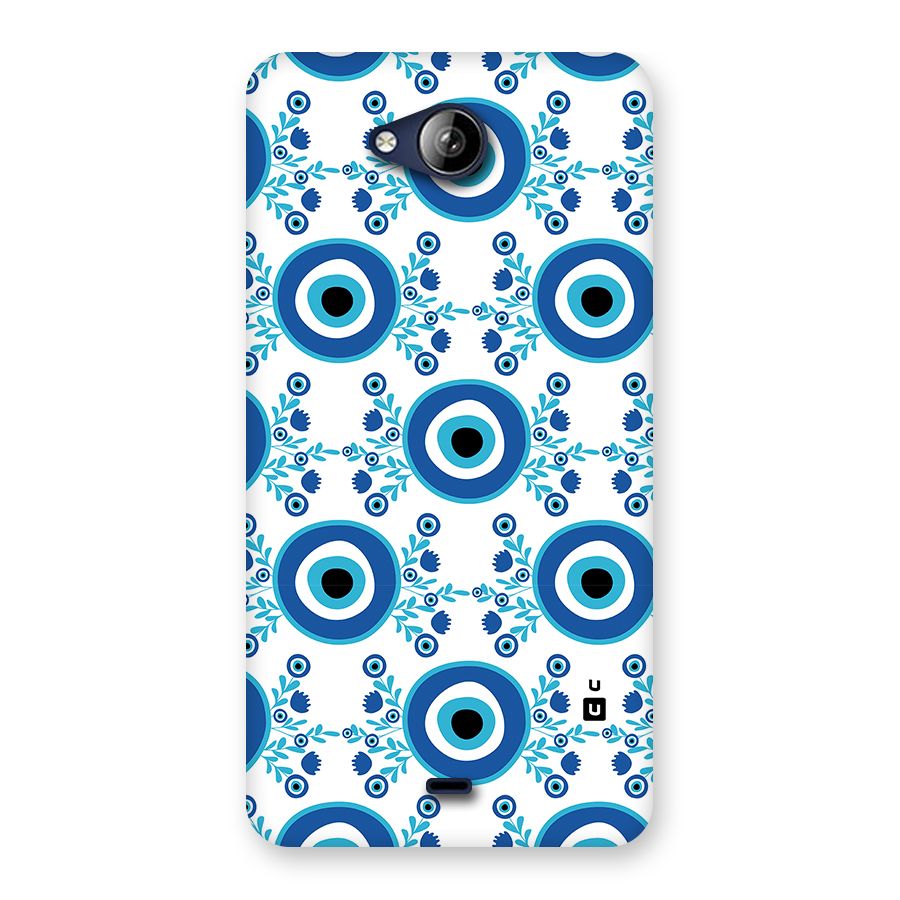 Floral Evil Eyes Back Case for Canvas Play Q355
