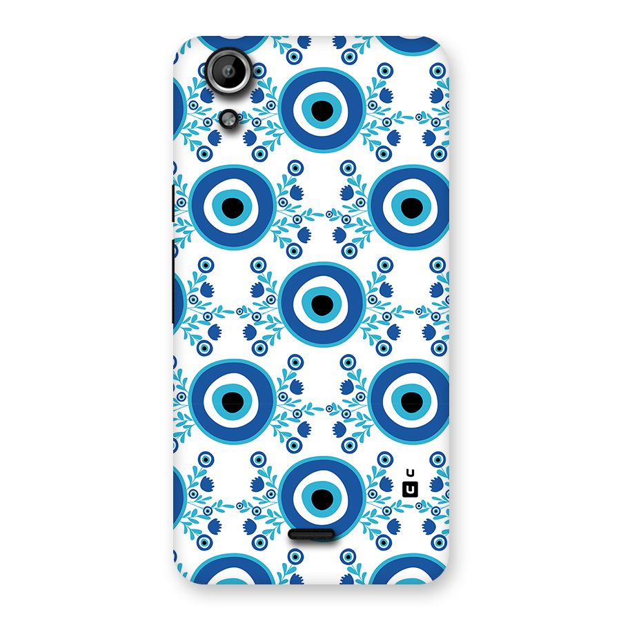 Floral Evil Eyes Back Case for Canvas Selfie Lens Q345