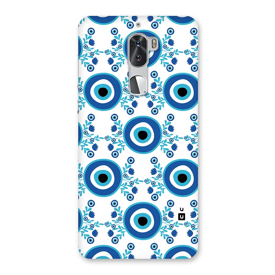 Floral Evil Eyes Back Case for Coolpad Cool 1