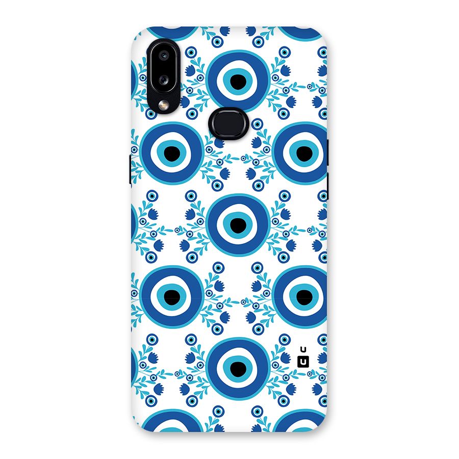 Floral Evil Eyes Back Case for Galaxy A10s