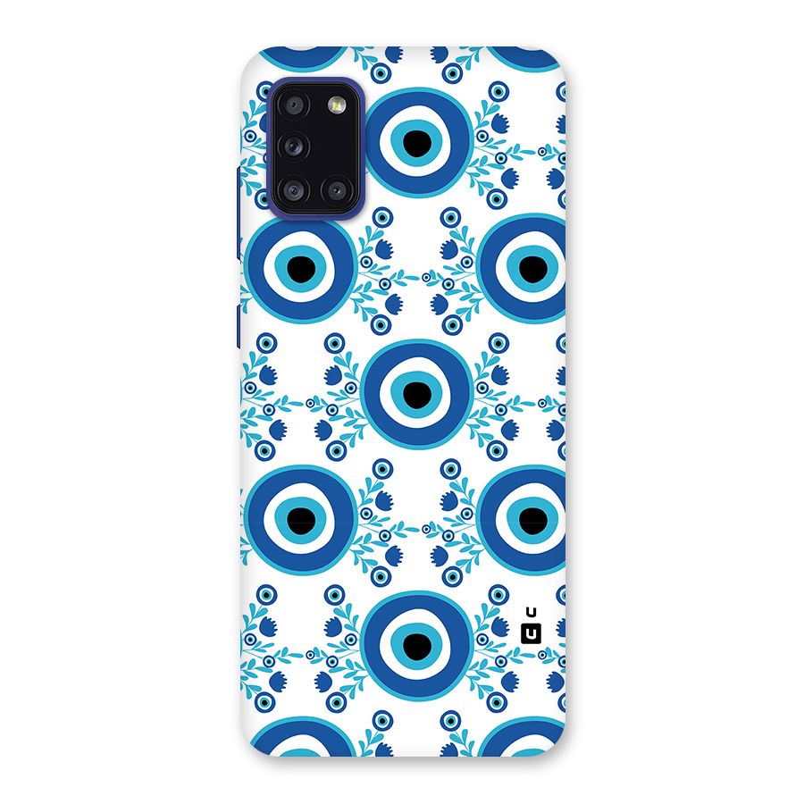 Floral Evil Eyes Back Case for Galaxy A31