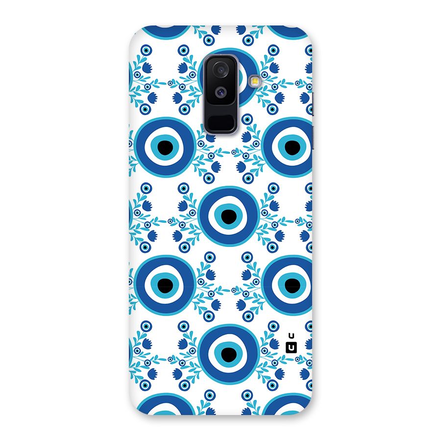 Floral Evil Eyes Back Case for Galaxy A6 Plus
