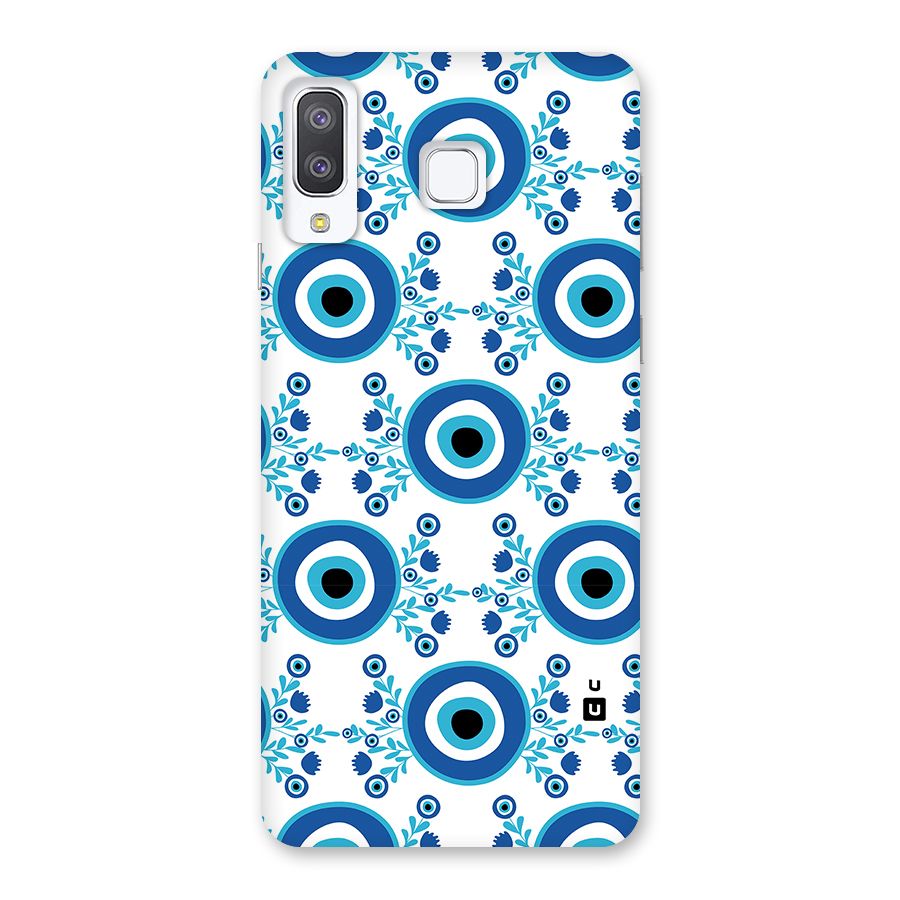 Floral Evil Eyes Back Case for Galaxy A8 Star