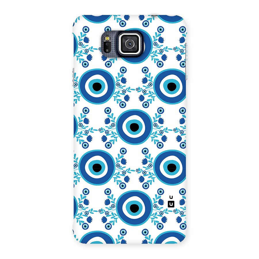 Floral Evil Eyes Back Case for Galaxy Alpha