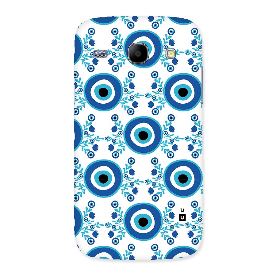 Floral Evil Eyes Back Case for Galaxy Core