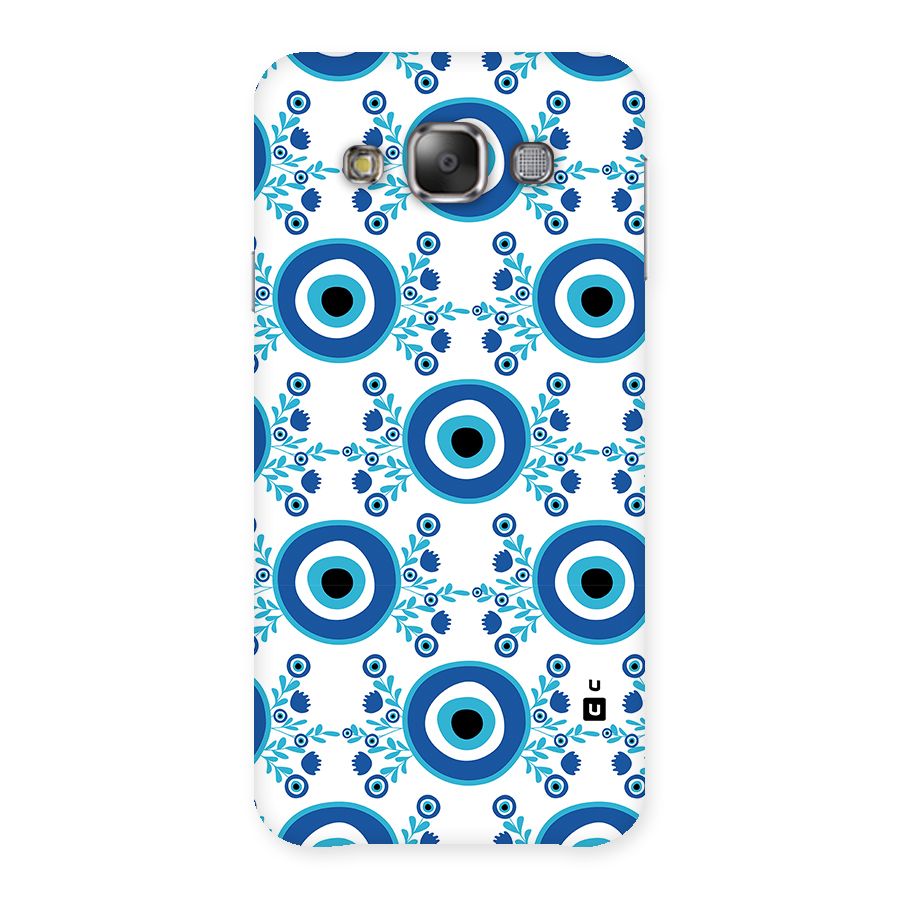 Floral Evil Eyes Back Case for Galaxy E7