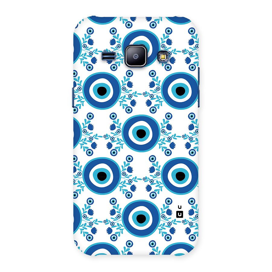 Floral Evil Eyes Back Case for Galaxy J1
