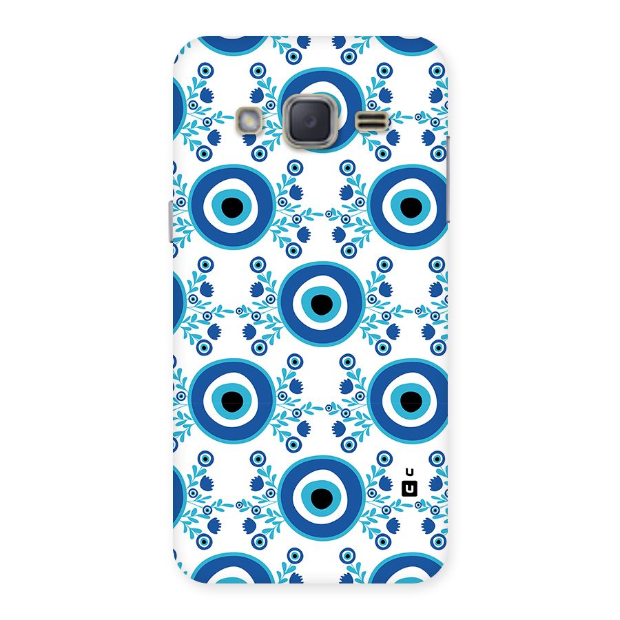 Floral Evil Eyes Back Case for Galaxy J2