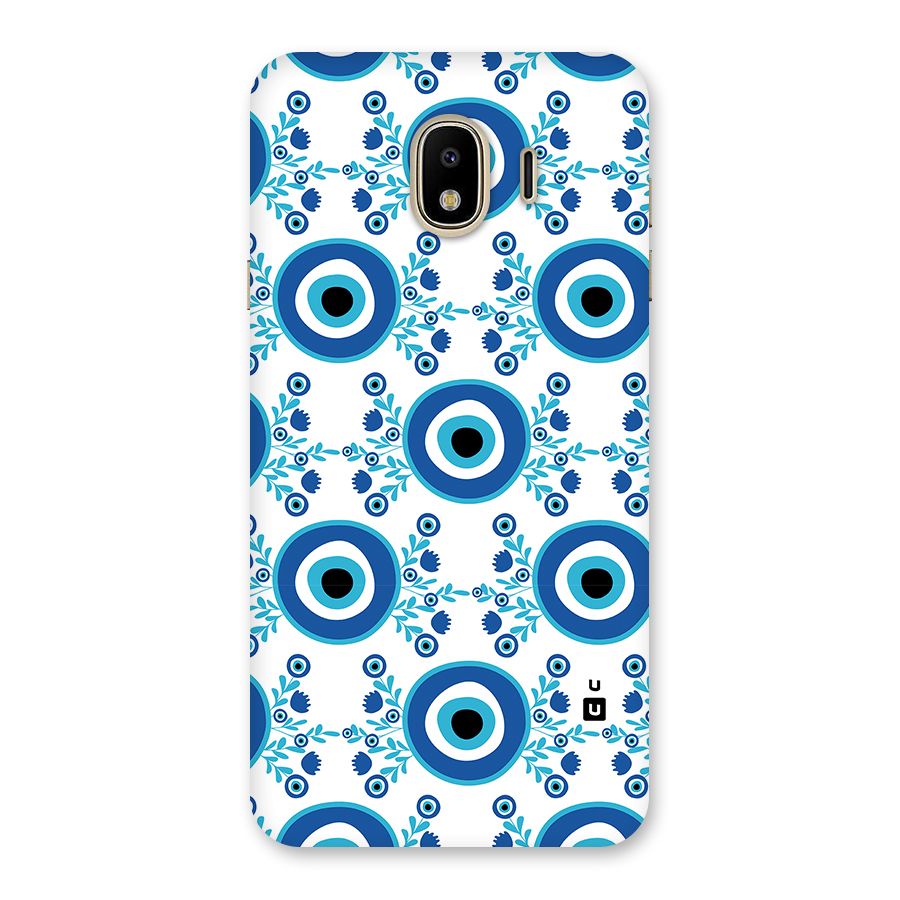 Floral Evil Eyes Back Case for Galaxy J4