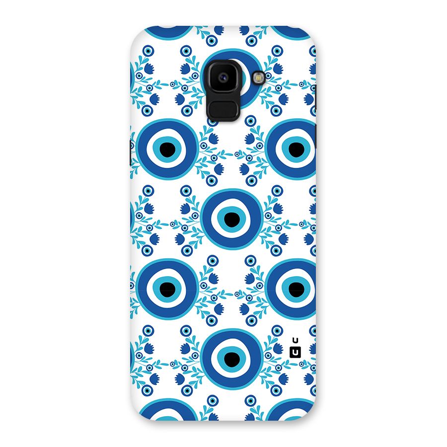 Floral Evil Eyes Back Case for Galaxy J6