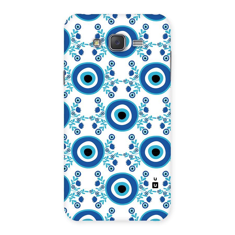 Floral Evil Eyes Back Case for Galaxy J7