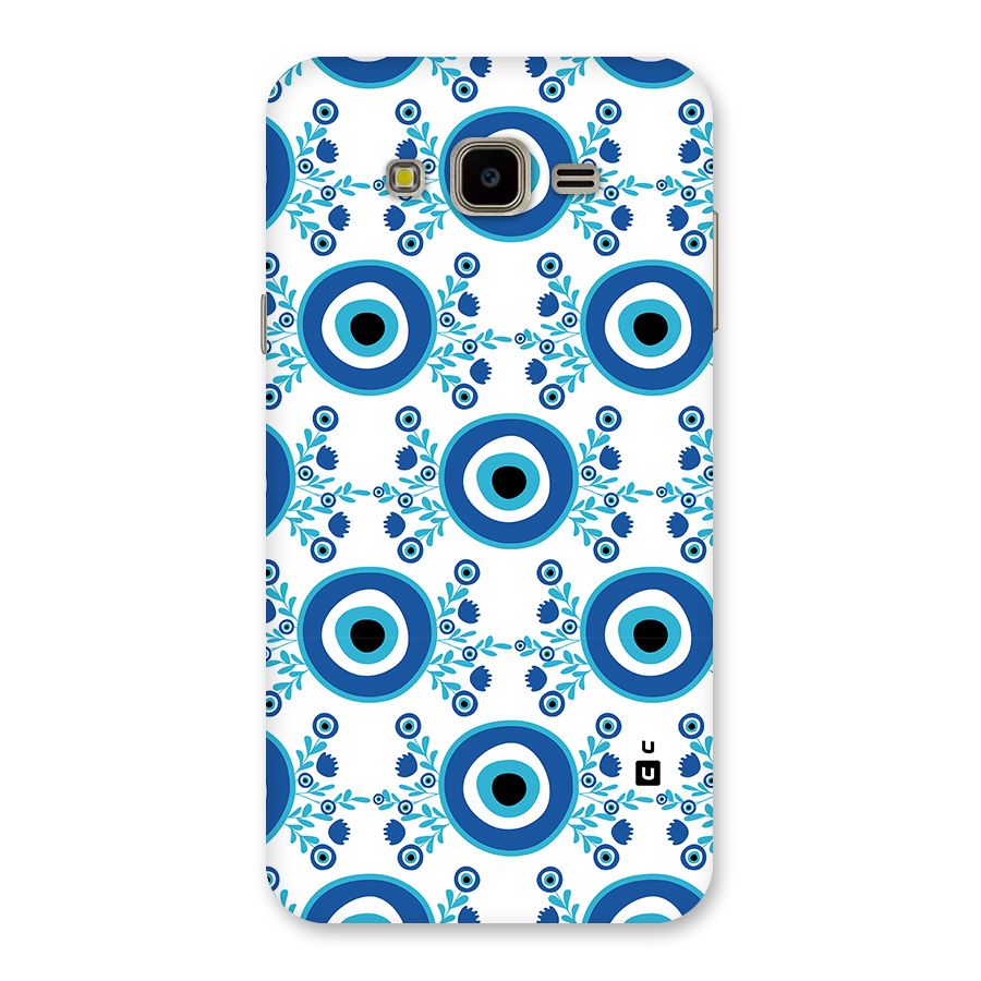 Floral Evil Eyes Back Case for Galaxy J7 Nxt