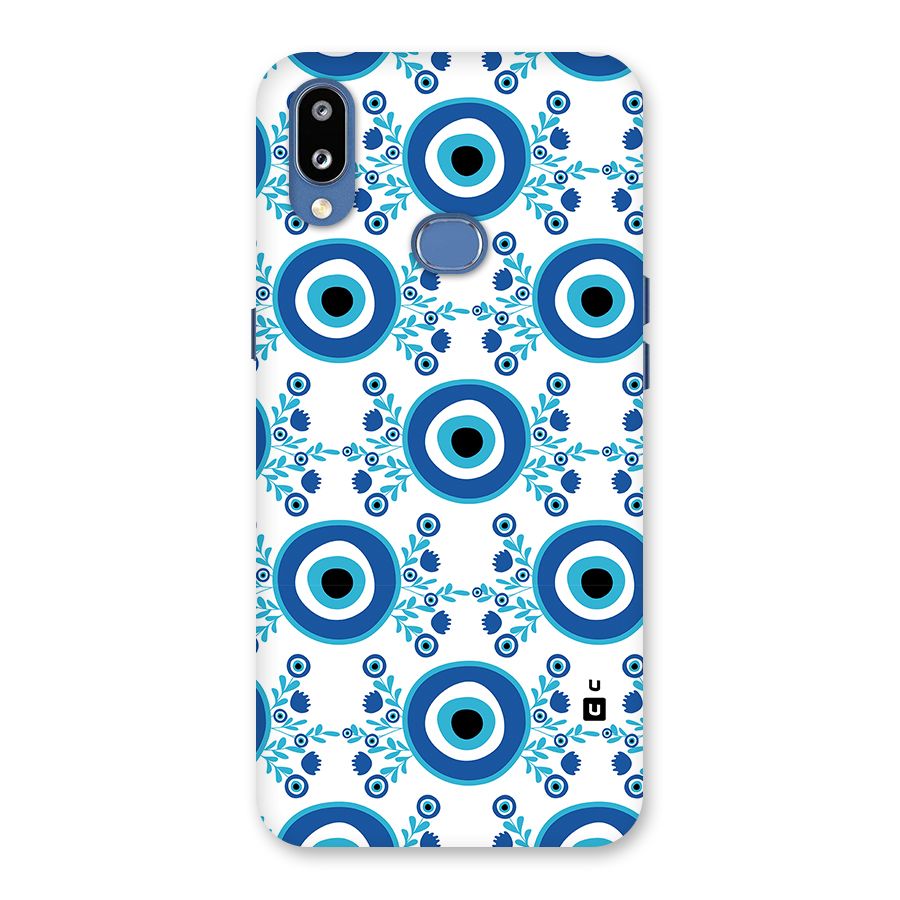 Floral Evil Eyes Back Case for Galaxy M01s