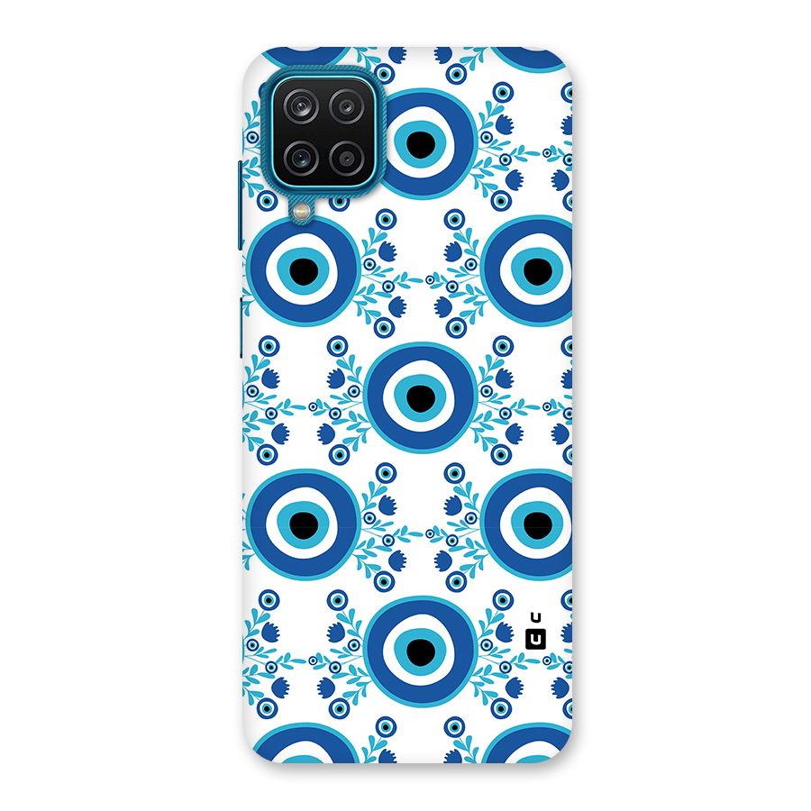 Floral Evil Eyes Back Case for Galaxy M12