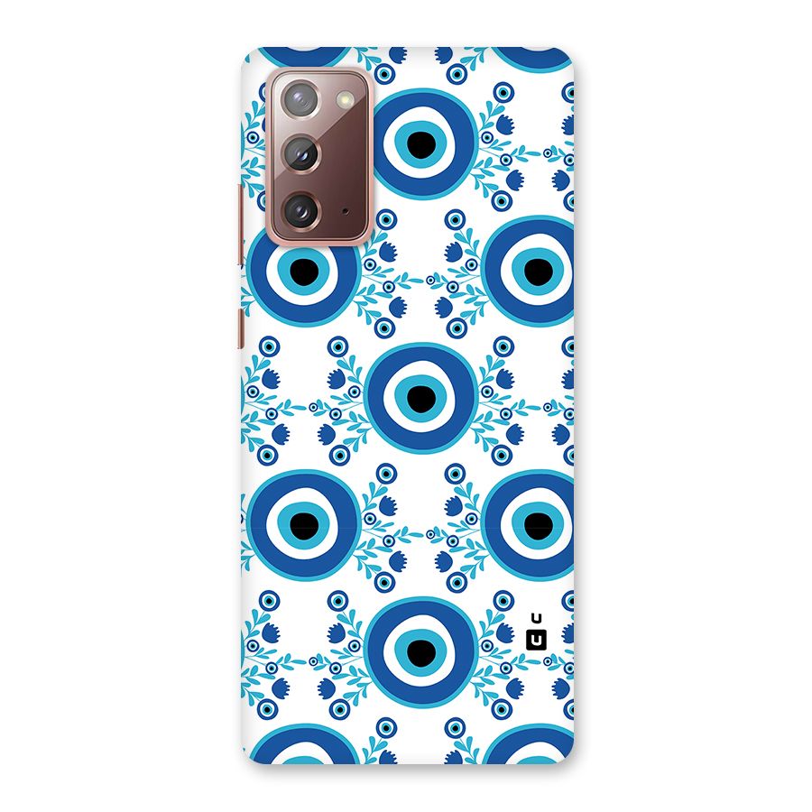 Floral Evil Eyes Back Case for Galaxy Note 20
