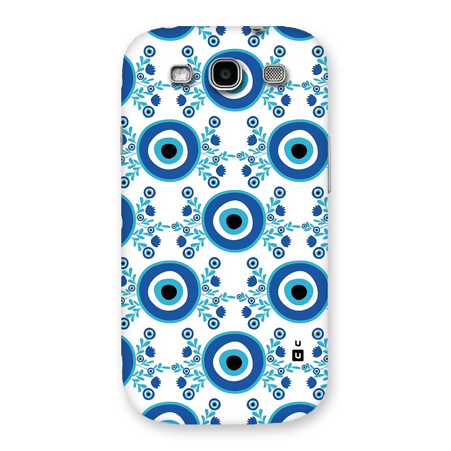 Floral Evil Eyes Back Case for Galaxy S3