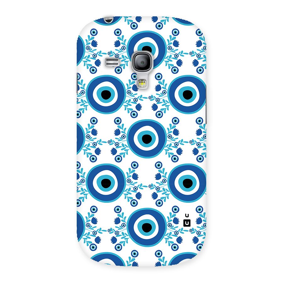Floral Evil Eyes Back Case for Galaxy S3 Mini