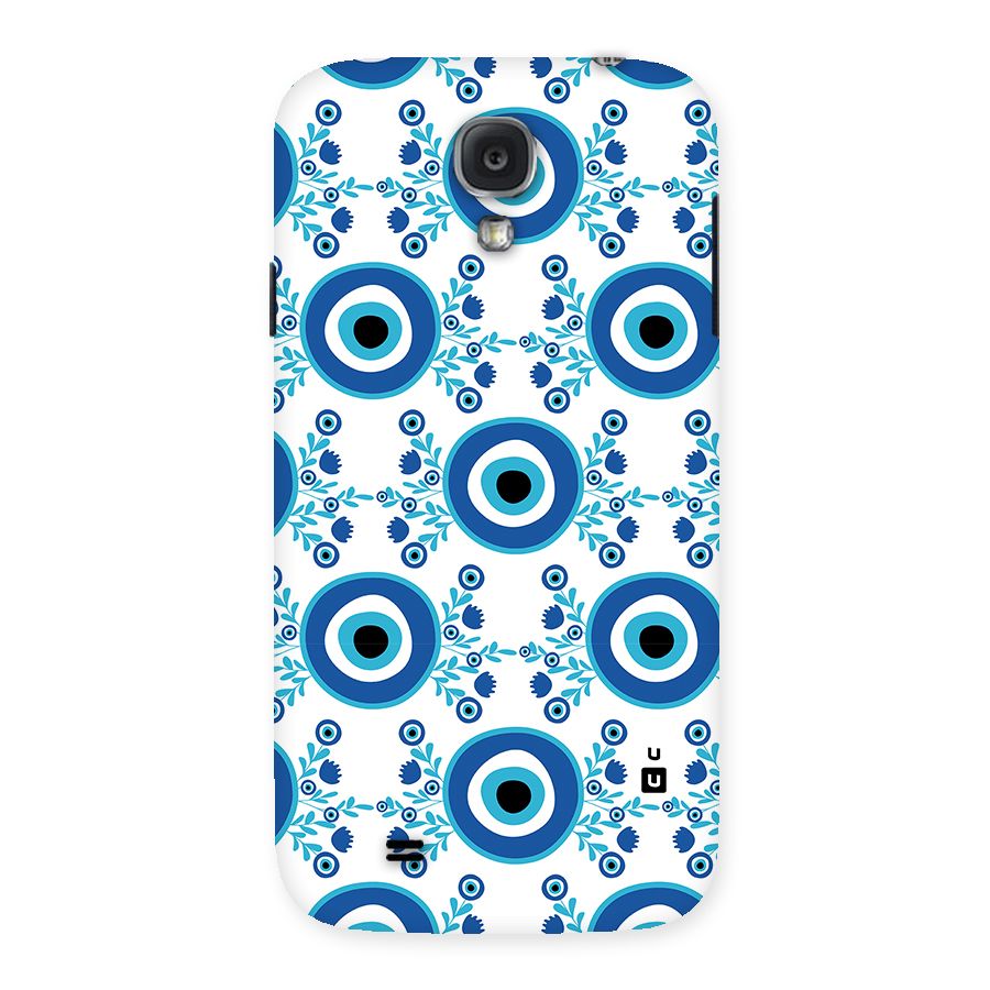 Floral Evil Eyes Back Case for Galaxy S4