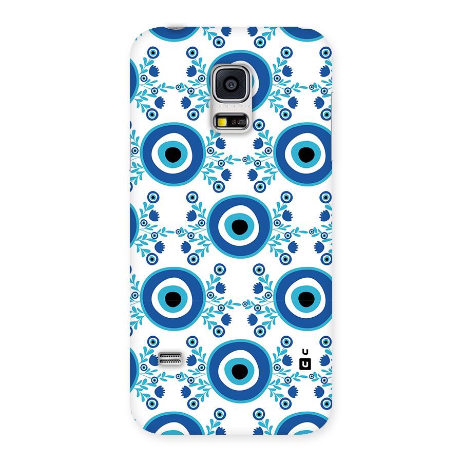 Floral Evil Eyes Back Case for Galaxy S5 Mini