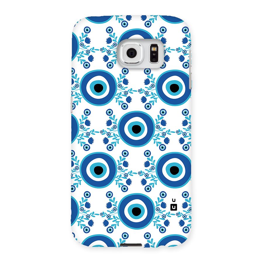 Floral Evil Eyes Back Case for Galaxy S6