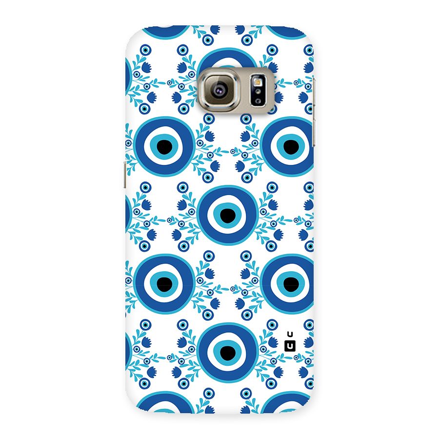Floral Evil Eyes Back Case for Galaxy S6 edge