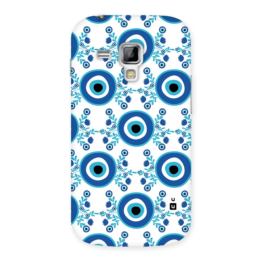 Floral Evil Eyes Back Case for Galaxy S Duos