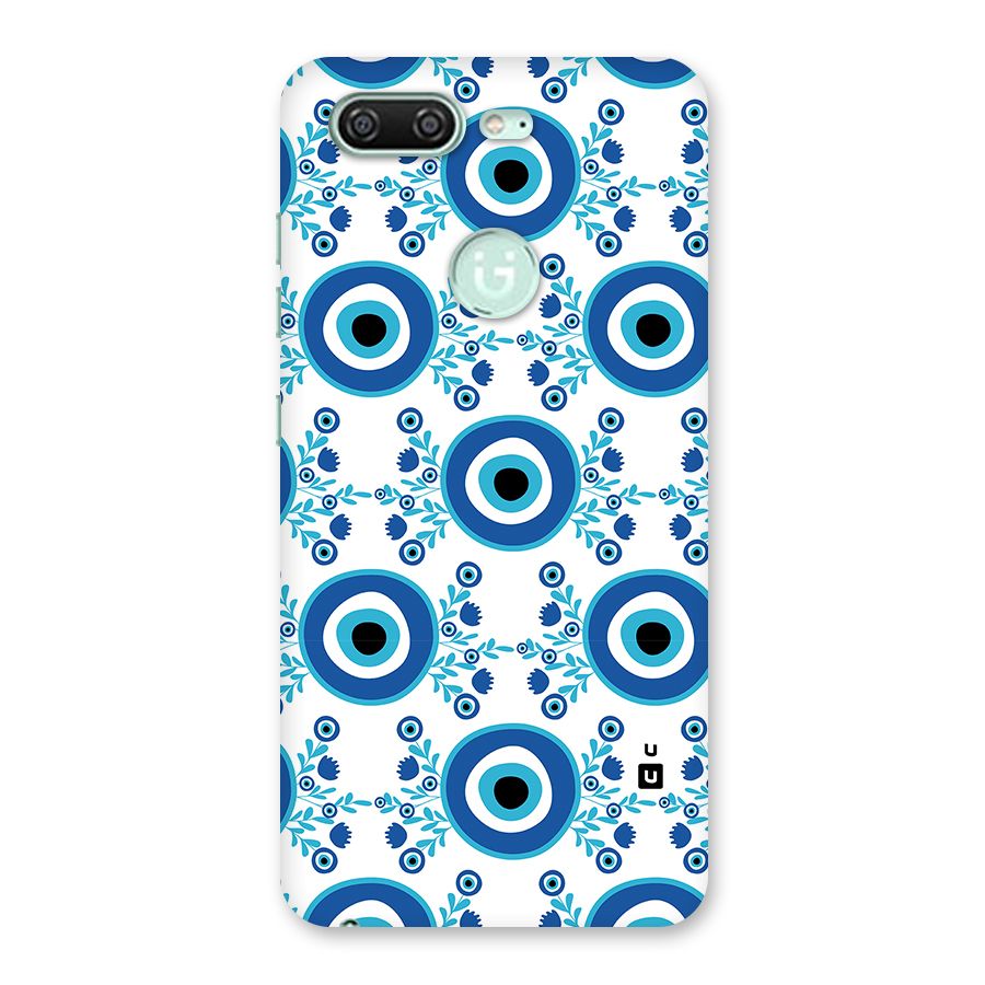 Floral Evil Eyes Back Case for Gionee S10