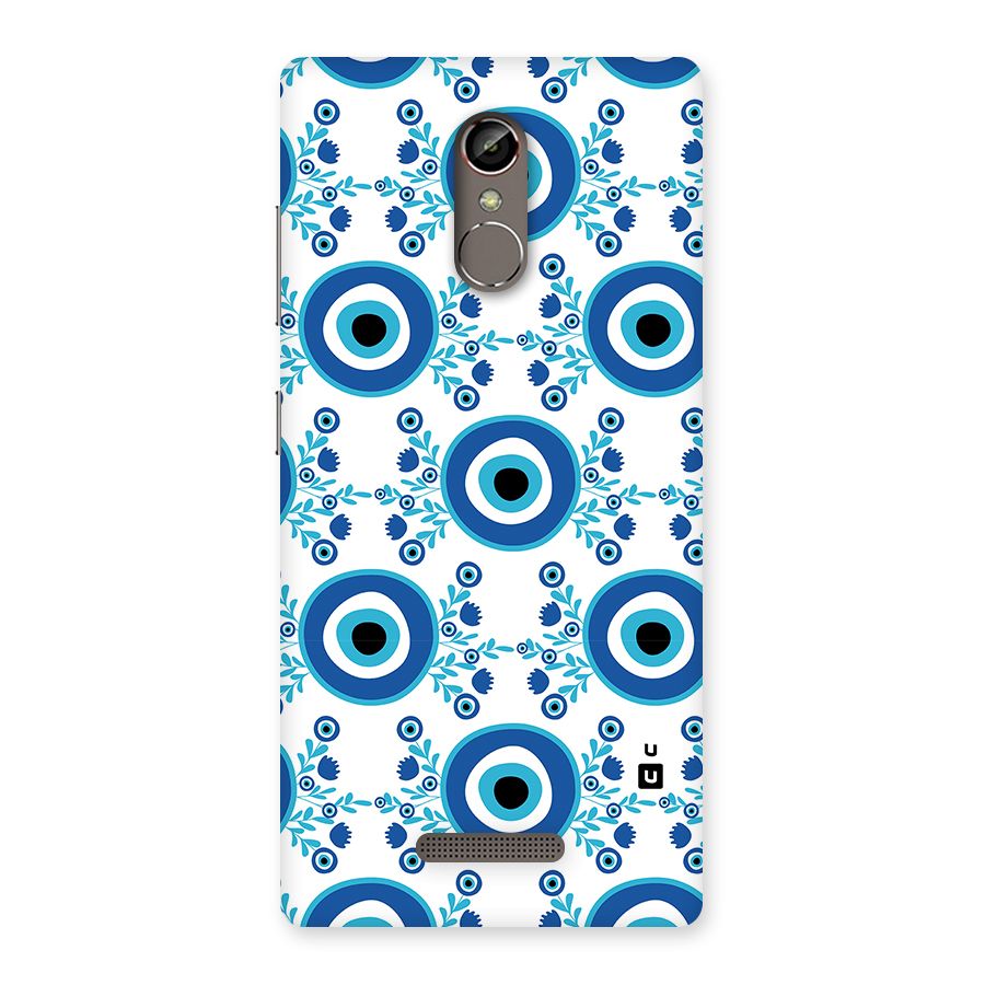 Floral Evil Eyes Back Case for Gionee S6s