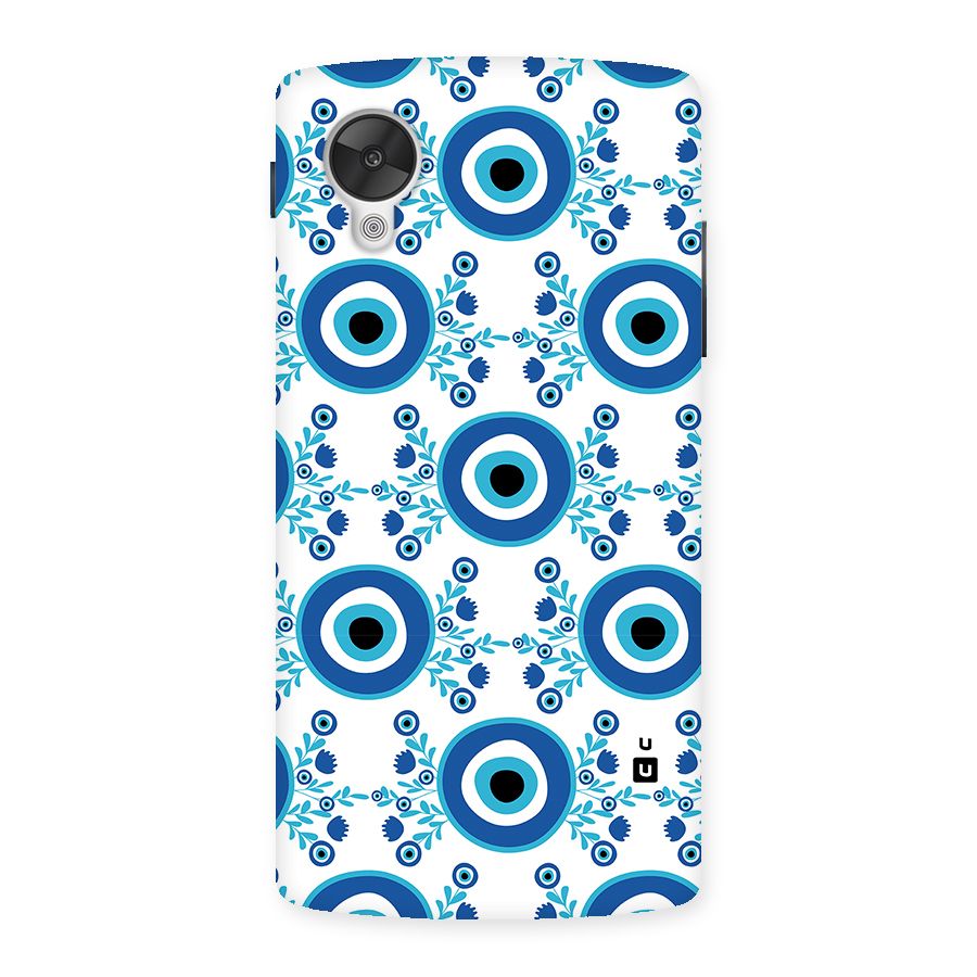 Floral Evil Eyes Back Case for Google Nexus 5
