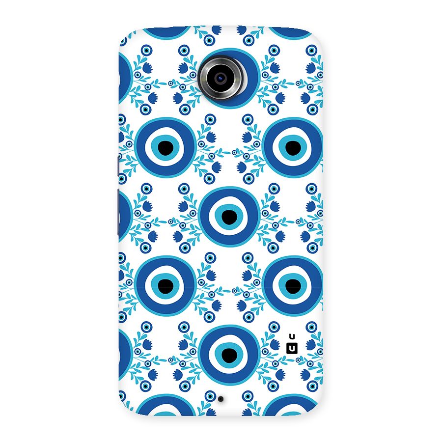Floral Evil Eyes Back Case for Google Nexus 6