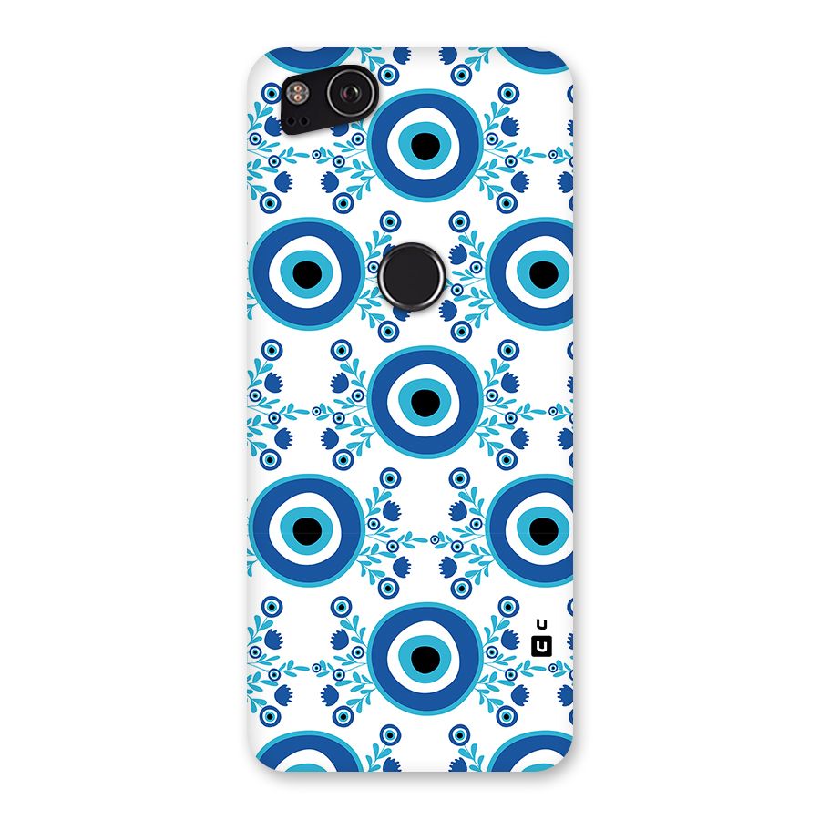 Floral Evil Eyes Back Case for Google Pixel 2