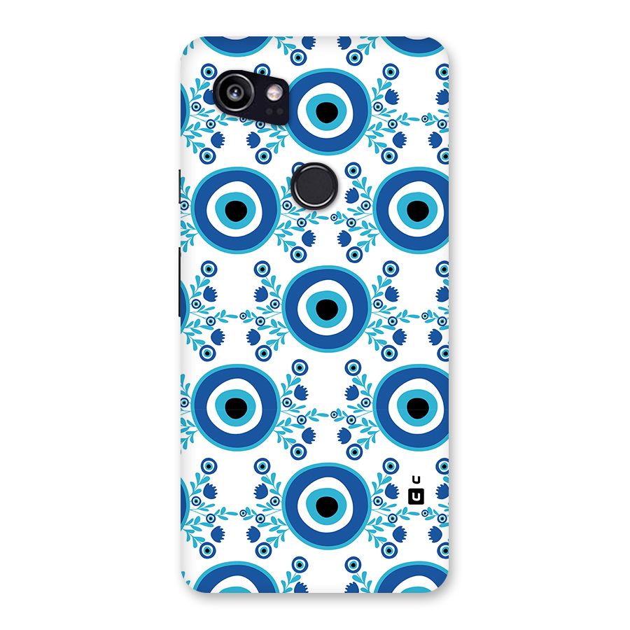 Floral Evil Eyes Back Case for Google Pixel 2 XL