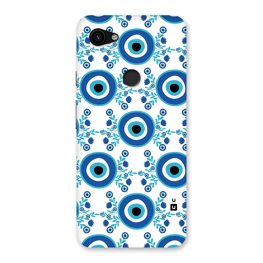 Floral Evil Eyes Back Case for Google Pixel 3a XL
