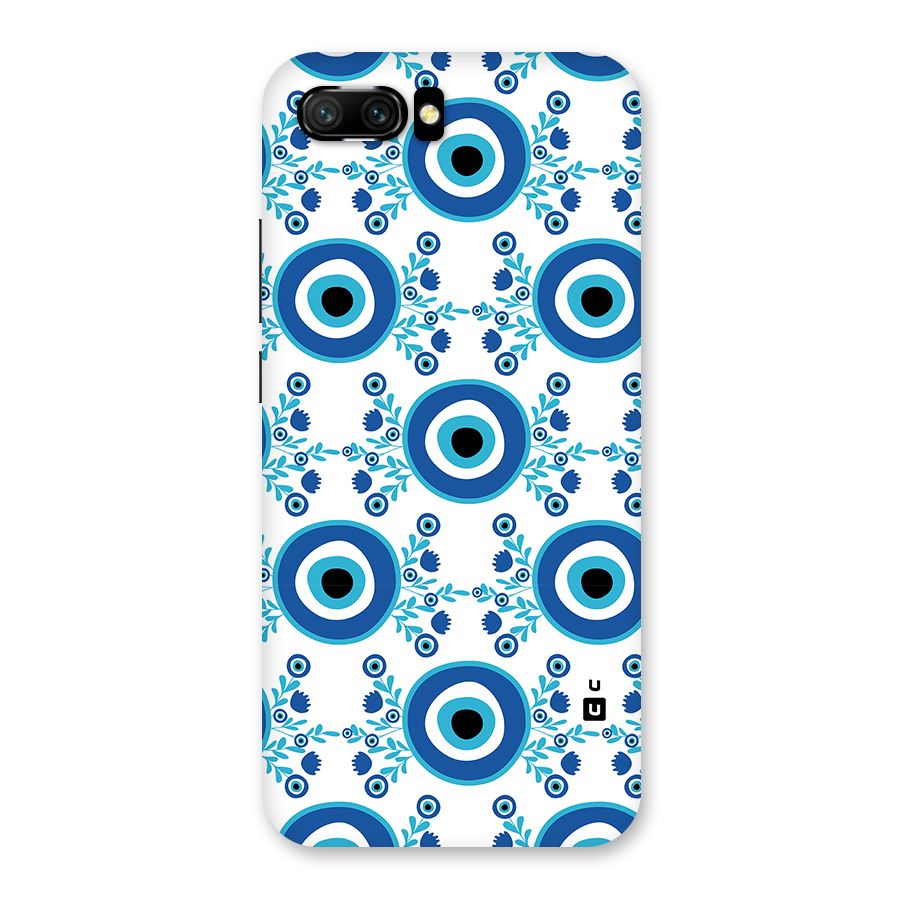 Floral Evil Eyes Back Case for Honor 10