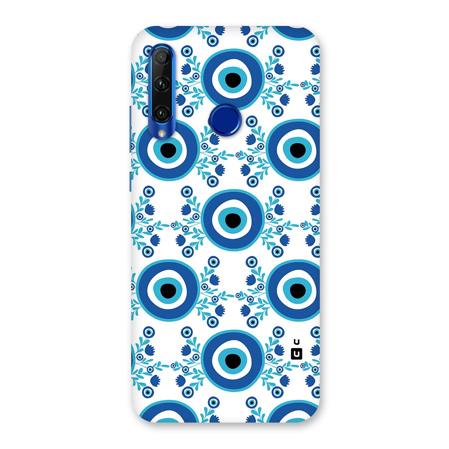 Floral Evil Eyes Back Case for Honor 20i