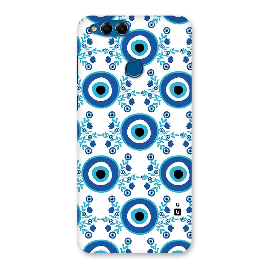 Floral Evil Eyes Back Case for Honor 7X