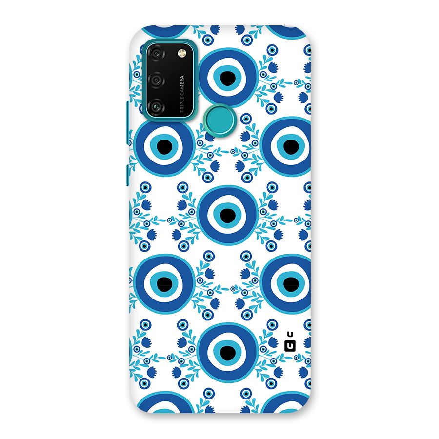 Floral Evil Eyes Back Case for Honor 9A