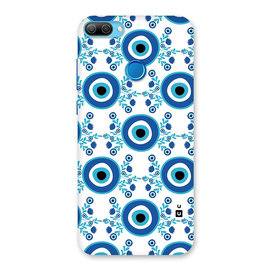 Floral Evil Eyes Back Case for Honor 9N