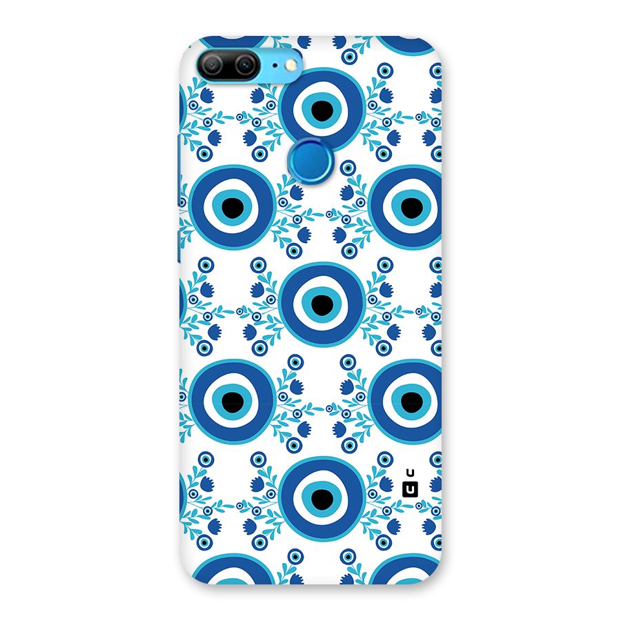 Floral Evil Eyes Back Case for Honor 9 Lite