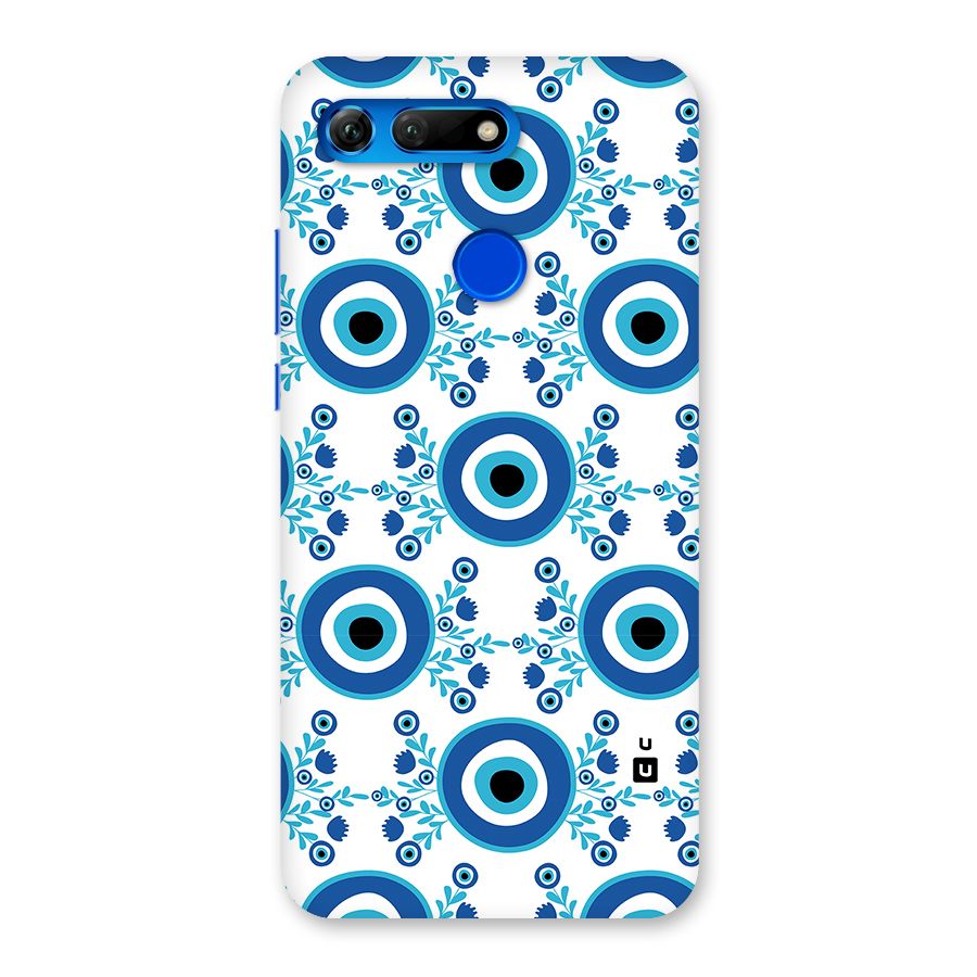 Floral Evil Eyes Back Case for Honor View 20