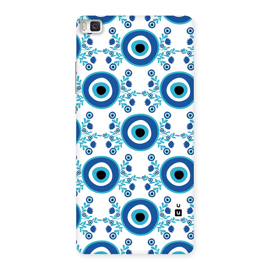 Floral Evil Eyes Back Case for Huawei P8