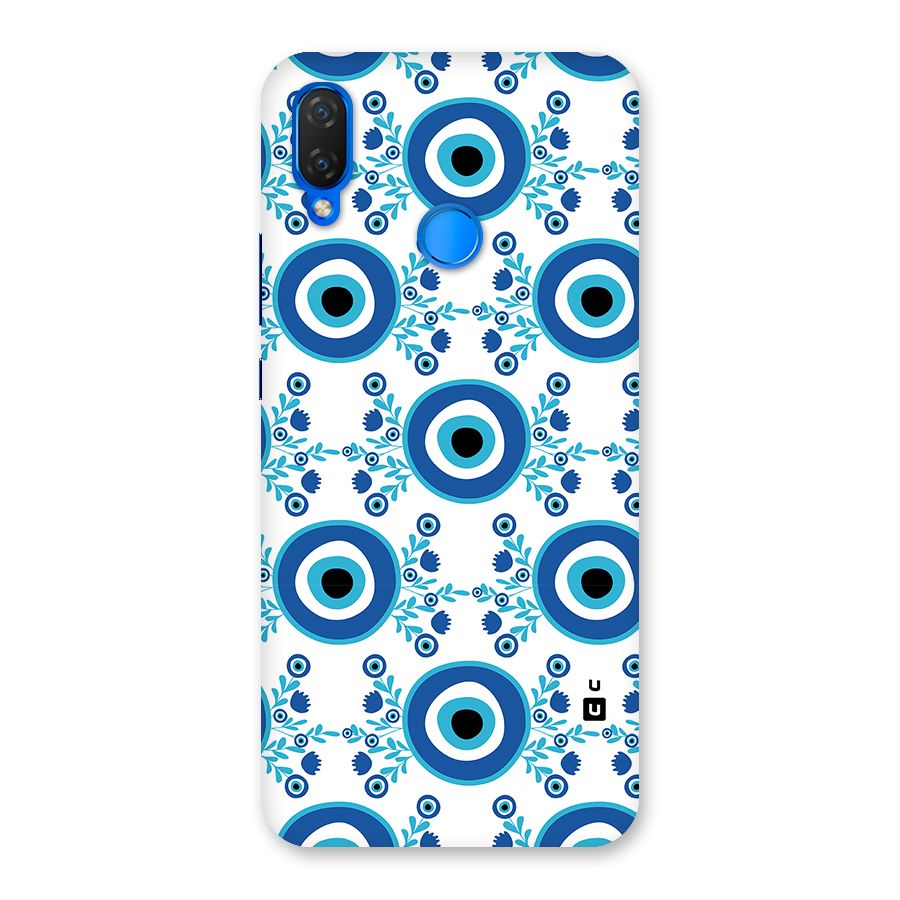 Floral Evil Eyes Back Case for Huawei P Smart Plus