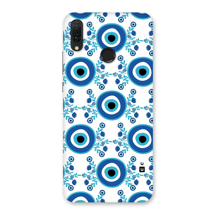 Floral Evil Eyes Back Case for Huawei Y9 (2019)