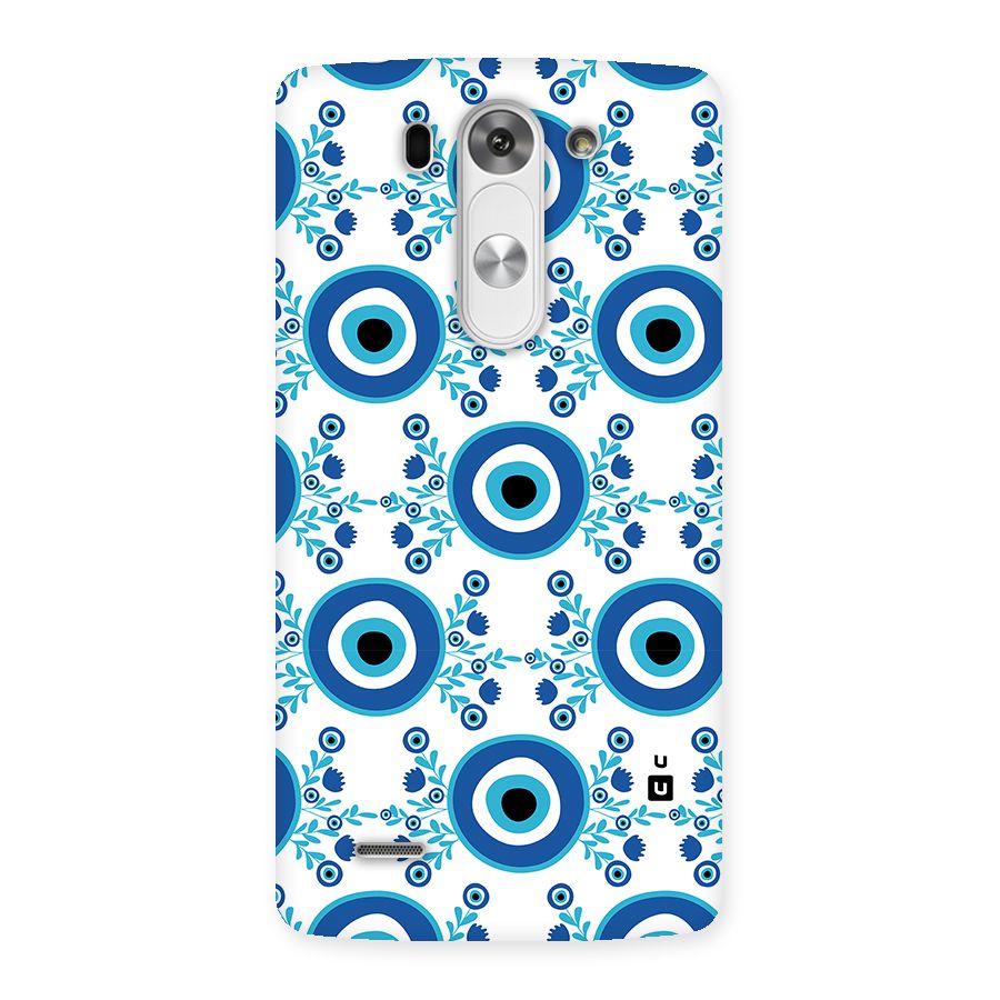 Floral Evil Eyes Back Case for LG G3 Mini