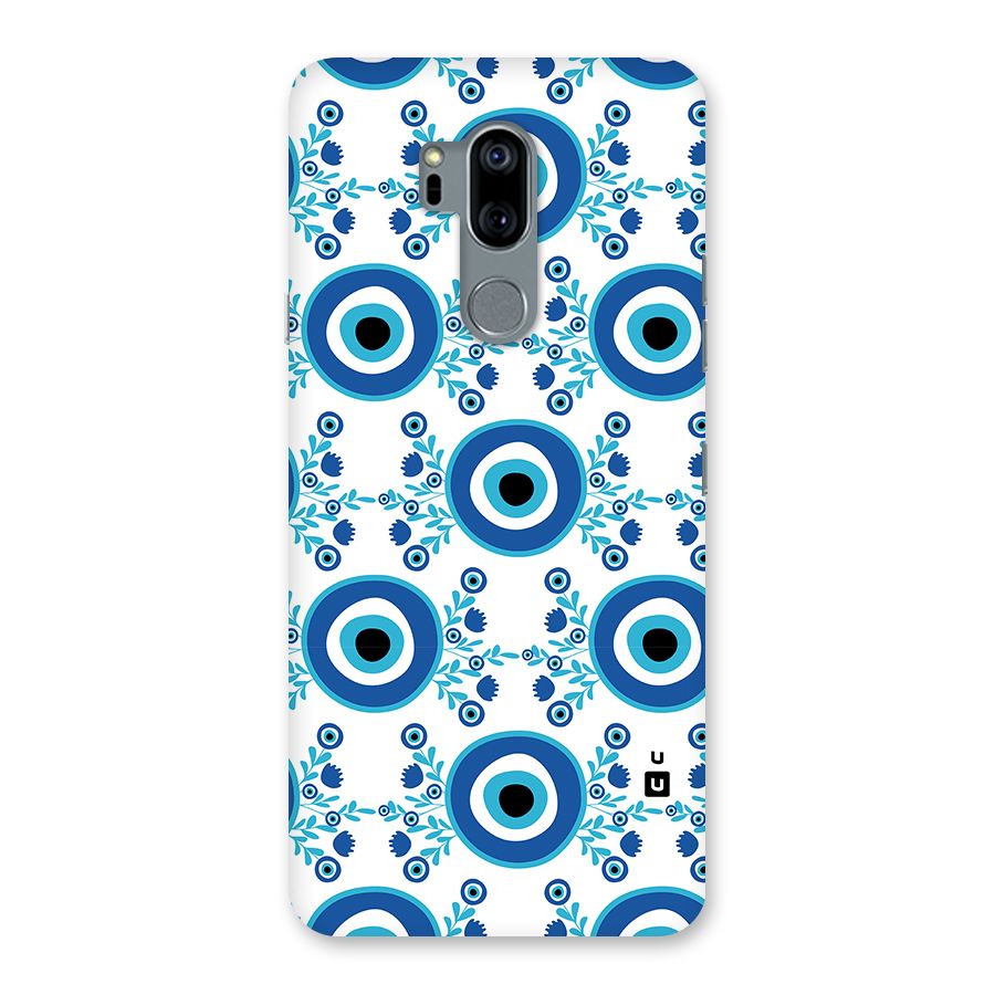 Floral Evil Eyes Back Case for LG G7