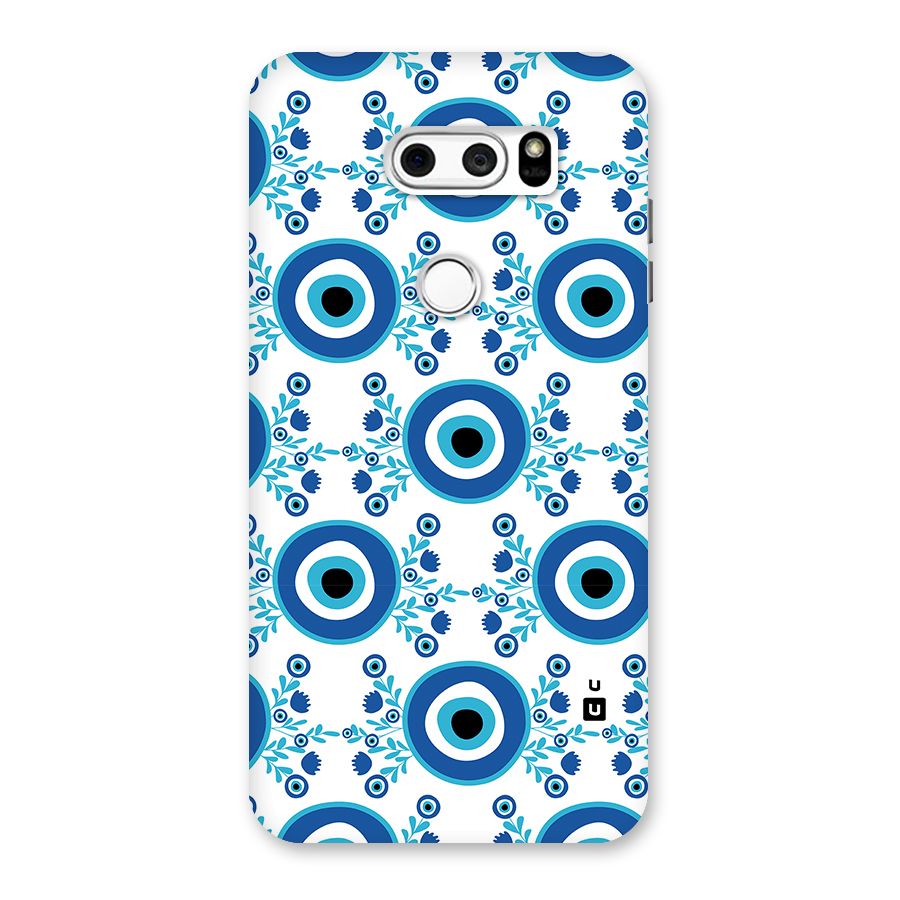 Floral Evil Eyes Back Case for LG V30